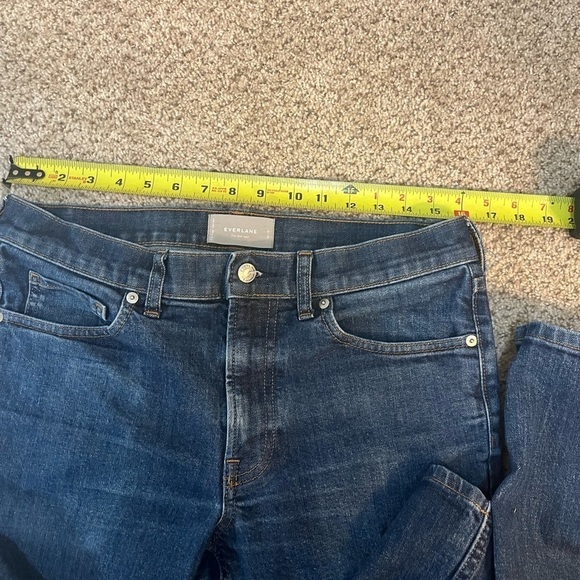 Everlane The Slim Jean Women's 32x32 Classic Blue Denim 5 Pocket Jeans - Picture 4 of 11